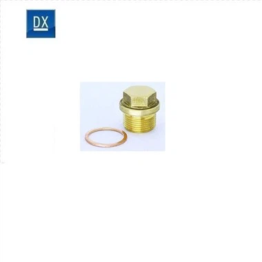 M12*24*1.5 کاپر گسکیٹ کے ساتھ DIN910 آئل ڈرین پلگ