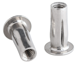 نٹ اسٹین لیس اسپلٹ نٹ داخل کریں